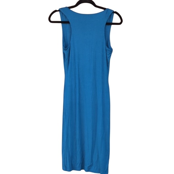 Velvet Torch Blue Sleeveless Sheath Midi Dress, Medium Size. NWT - Picture 4 of 4